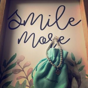 Tiffany's Pink Enamel Bracelet